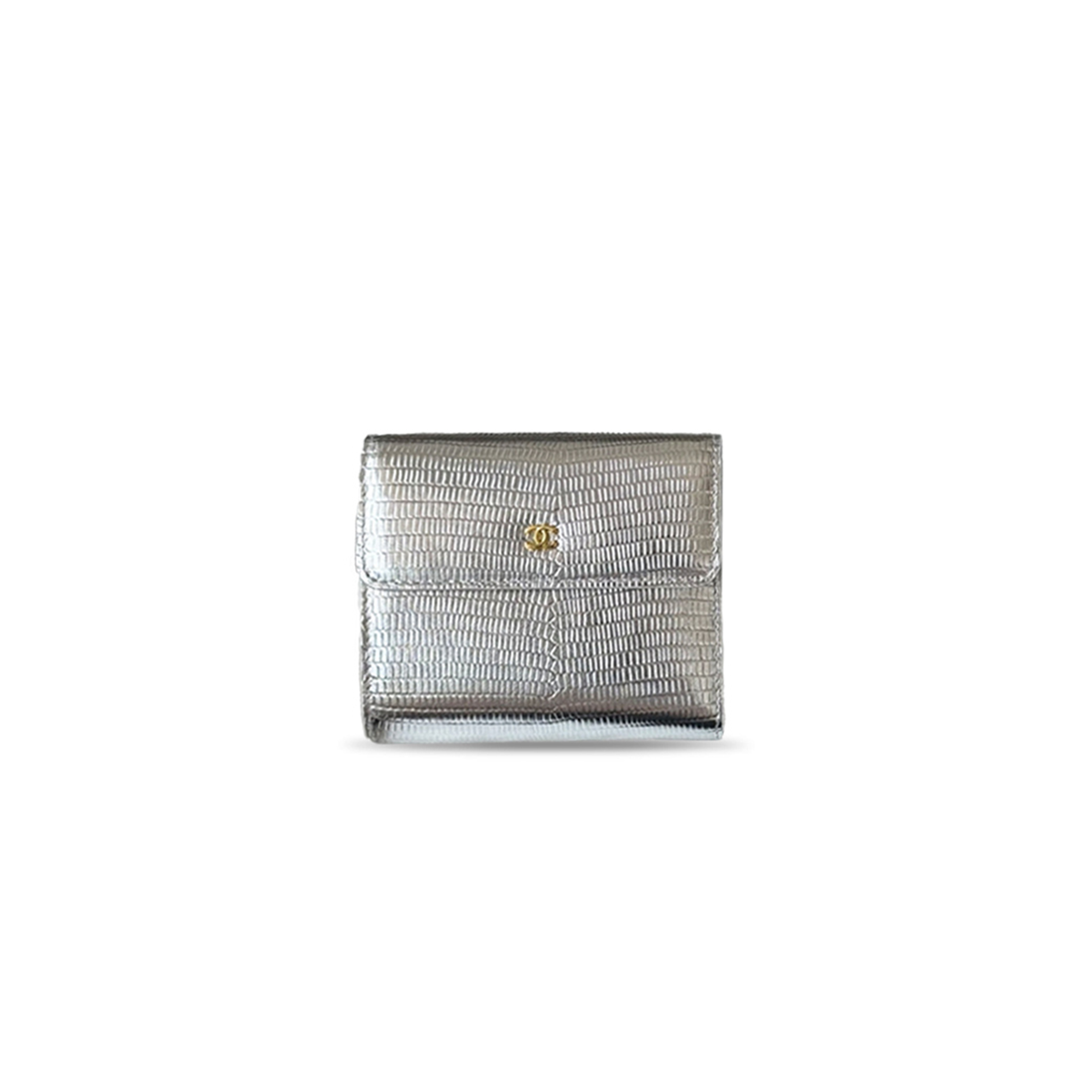 CHANEL LIZARD-EMBOSSED MINI WALLET AP5188 (11.5*10.5*3cm)